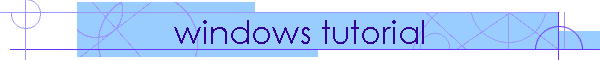 windows tutorial